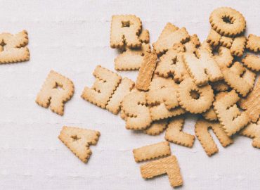 アルファベットのクッキー